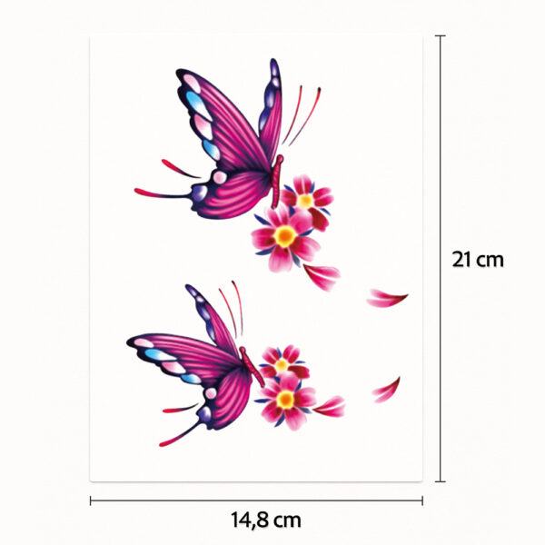 Tatouage demi-sleeve pollinisation