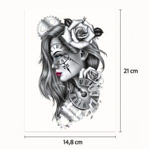 Tatouage demi-sleeve toujours à l’heure