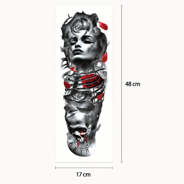 Tatouage sleeve le cercle de la vie