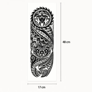 Tatouage sleeve tribal