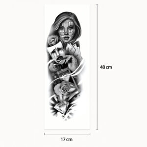 Tatouage sleeve les dernières cartes