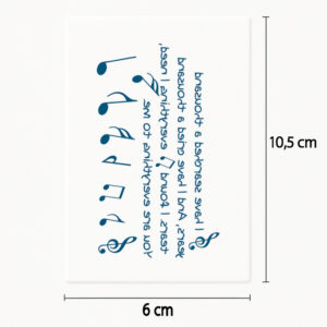 Tatouage notes de musique
