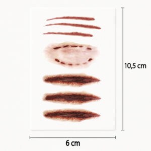 Tatouage blessures multiples
