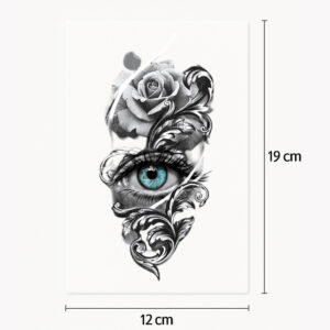 Tatouage iris vert
