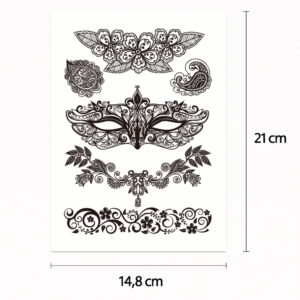 Tatouage espace éblouissant