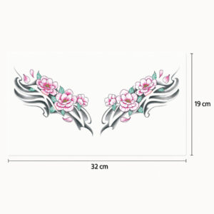 Tatouage fleurs élégantes