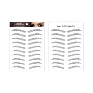 Tatouage sourcils noir 7